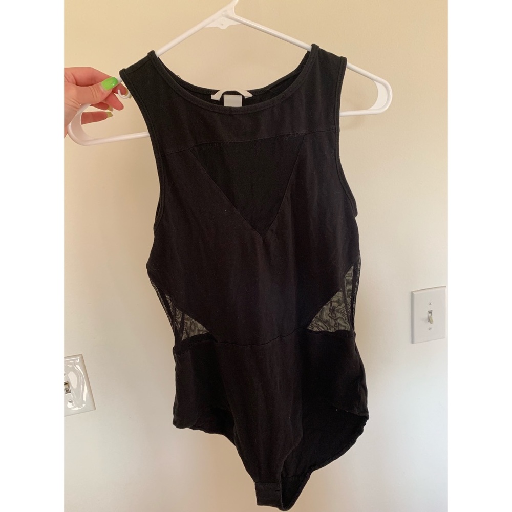 H&M mesh cut out bodysuit!